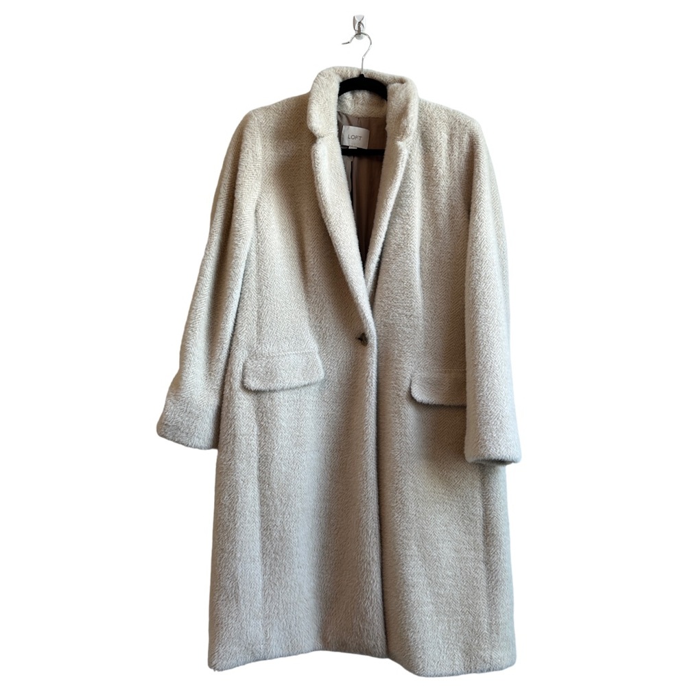 LOFT Herringbone Coat